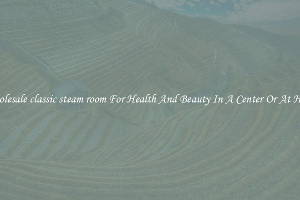Wholesale classic steam room For Health And Beauty In A Center Or At Home