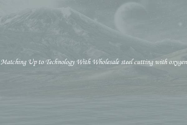 Matching Up to Technology With Wholesale steel cutting with oxygen