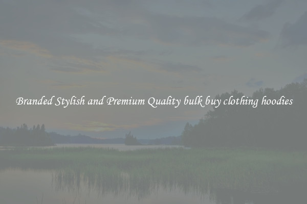 Branded Stylish and Premium Quality bulk buy clothing hoodies