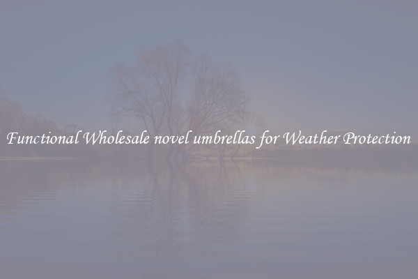 Functional Wholesale novel umbrellas for Weather Protection 