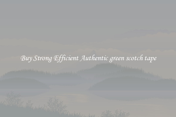 Buy Strong Efficient Authentic green scotch tape