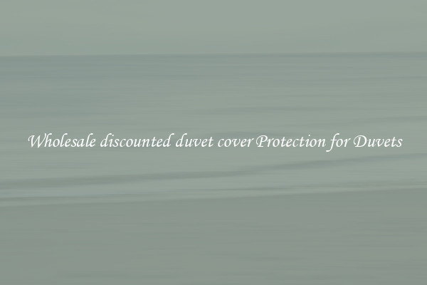 Wholesale discounted duvet cover Protection for Duvets